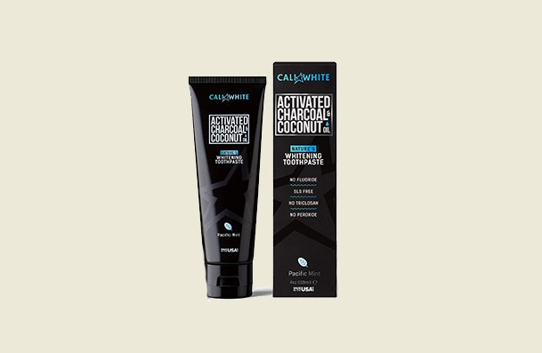 Cali White Activated Charcoal & Organic Coconut Oil Teeth Whitening Toothpaste For Women