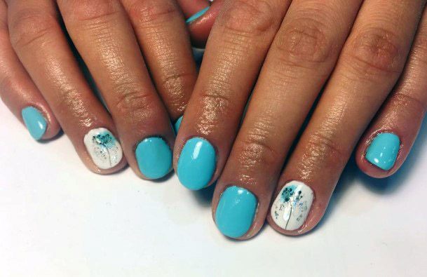 Calming Spring Nails Women