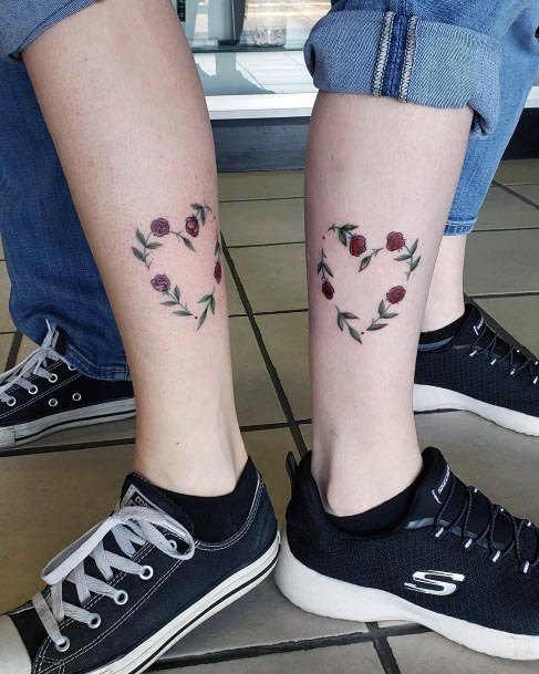 Calves Mother Daugher Tattoo