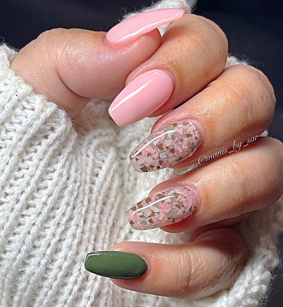 Camo Female Nail Designs