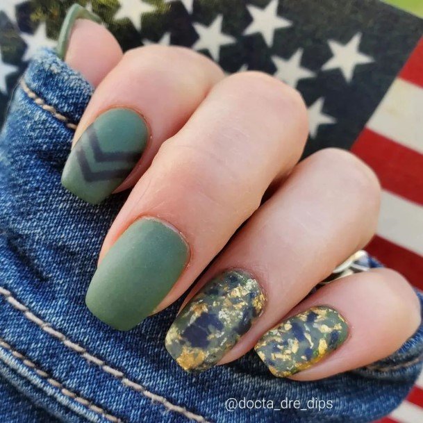 Camo Womens Nails