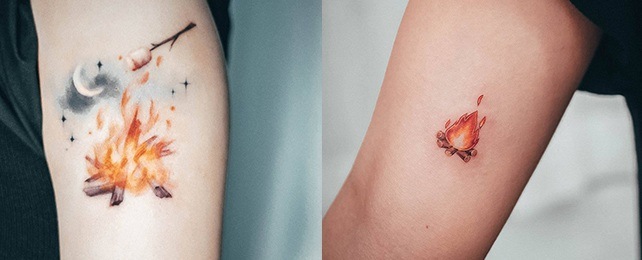 ArtSci Flower Tattoo Design Ideas