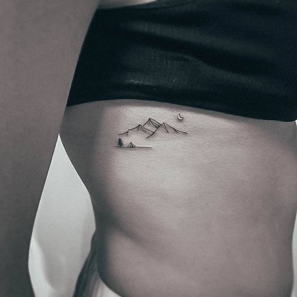 38 Tattoo Ideas for People Who Love to Camp