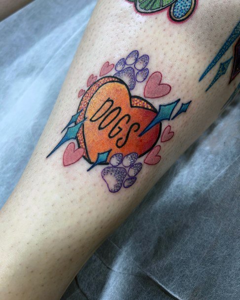 Candy Heart Womens Tattoos