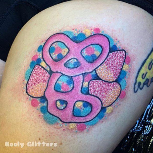 Candy Womens Tattoo Designs