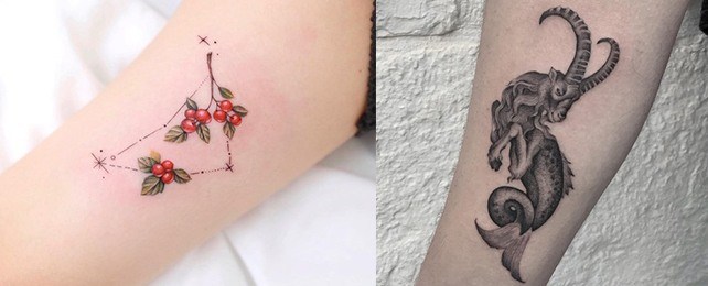 Top 100 Best Capricorn Tattoo Designs For Women - Astrological Ideas