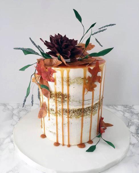 Caramelized Wedding Cake Flowers