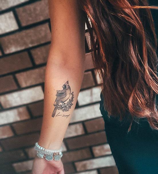 Cardinal Womens Tattoos