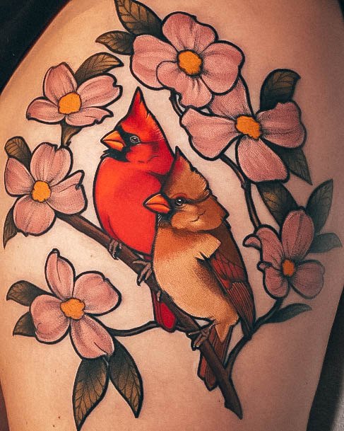 Cardinalic Womens Cardinal Tattoo Designs