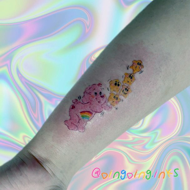 Care bears Womens Tattoo Designs