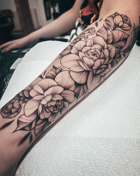 Carnation Tattoo Design Inspiration For Women