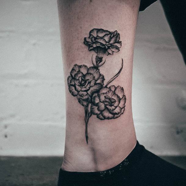 Carnation Womens Tattoos