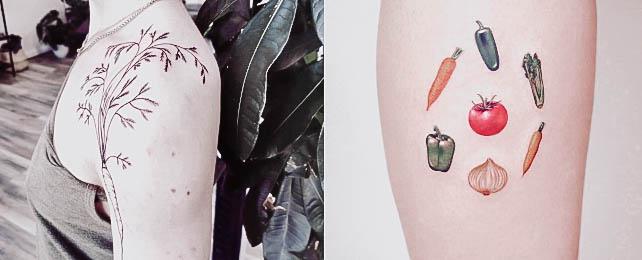 Top 100 Best Carrot Tattoos For Women – Vegetable Design Ideas