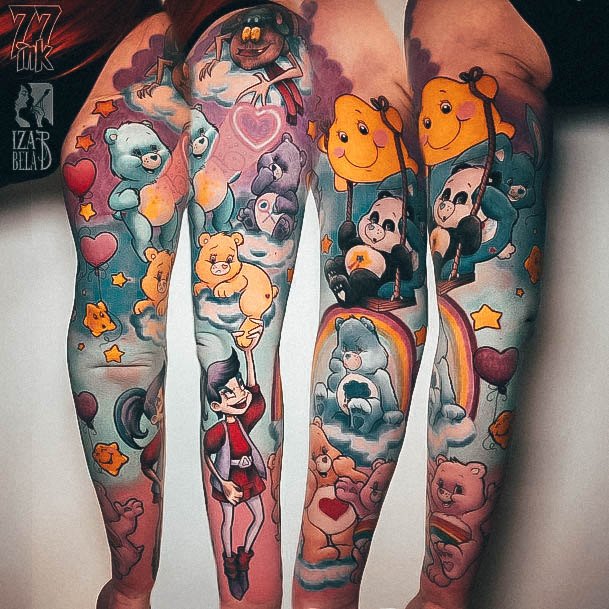 Cartoon Looks For Tattoos