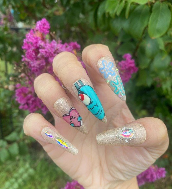 Cartoon Nail Design Inspiration For Women