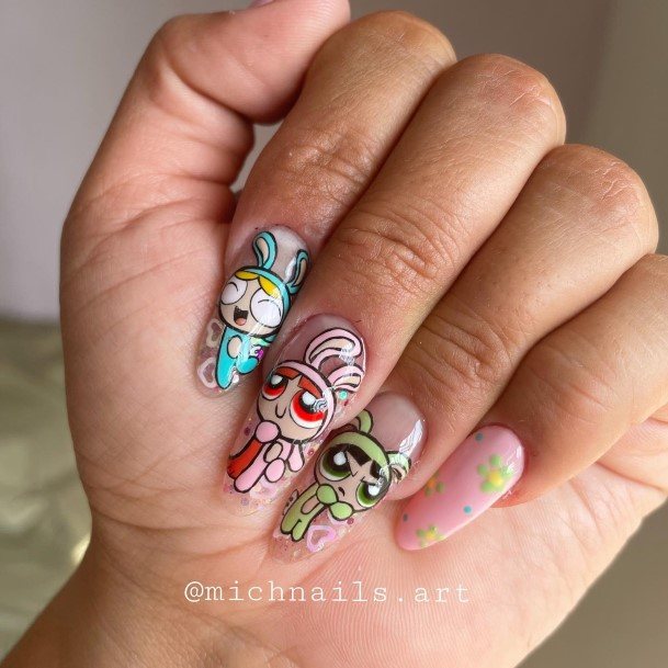 Cartoon Nail For Ladies