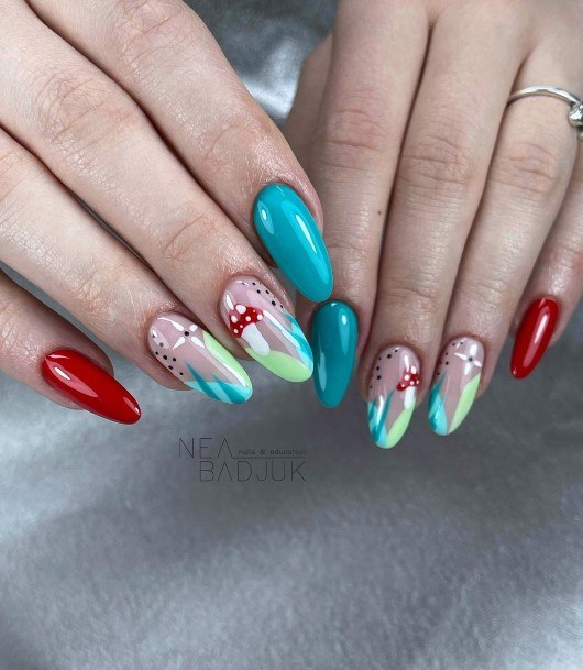 Cartoon Nails Feminine Ideas