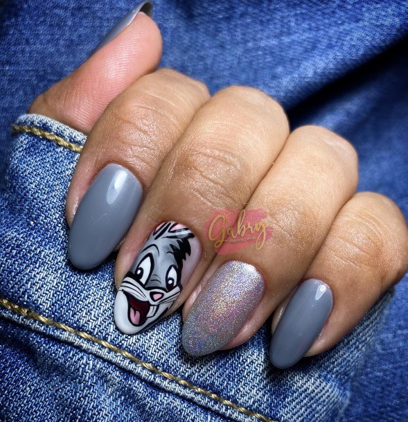 Cartoon Nails For Girls