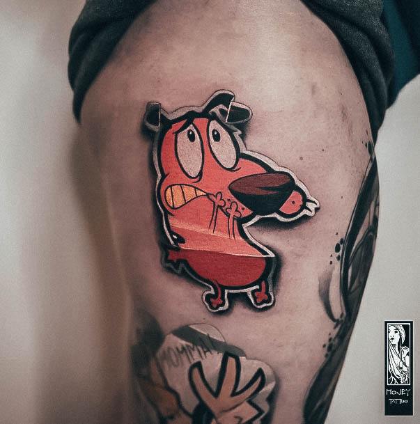 Cartoon Tattoos Feminine Ideas