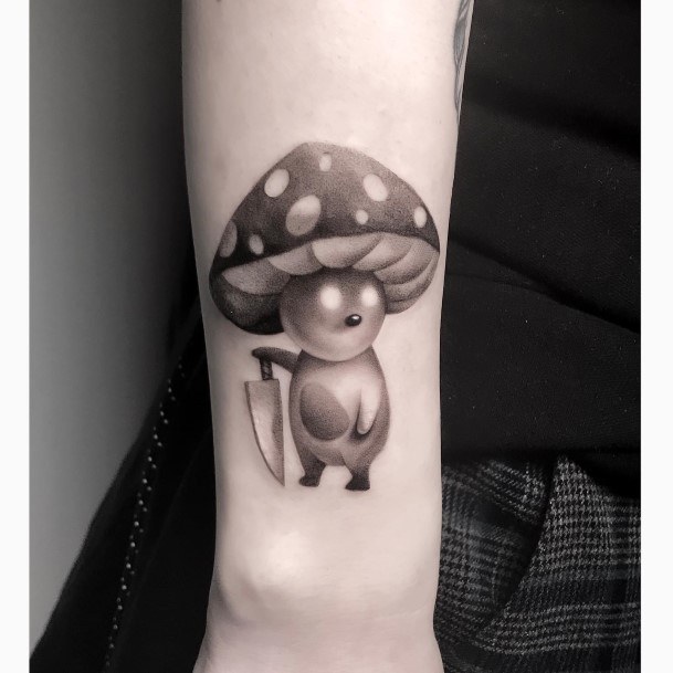 Cartoon Womens Feminine Cartoon Tattoos