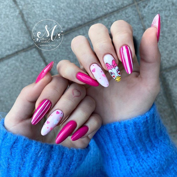 Cartoon Womens Nails