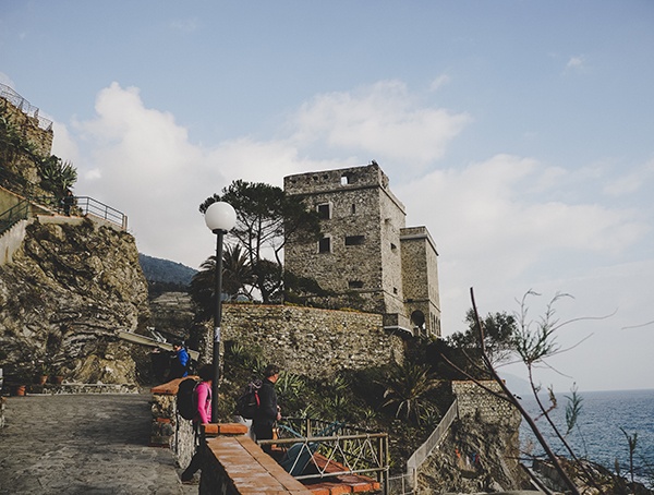 Castle Cinque Terre Italy