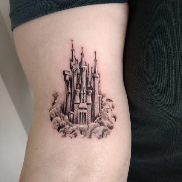 Castle Tattoo Ideas Designs For Girls