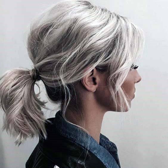 Casual Low Loose Ponytails For Women