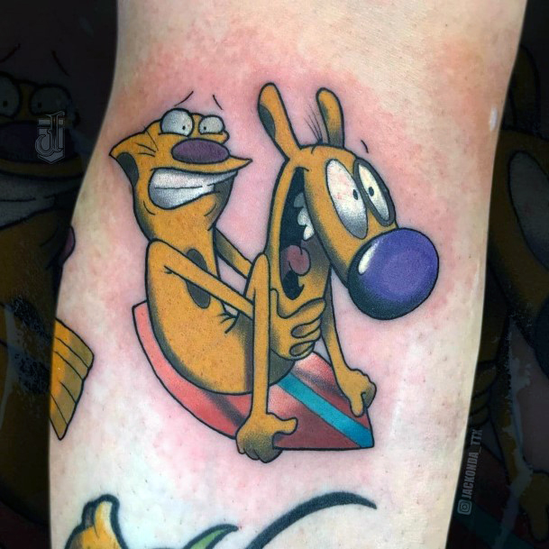 Catdog Female Tattoo Designs