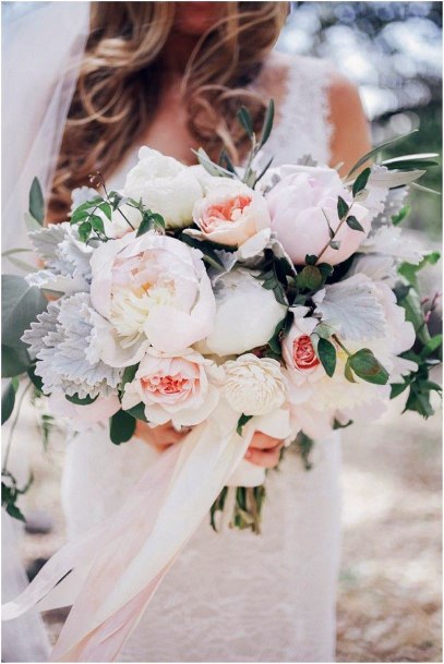 Celestial Bouquet Blush Wedding Flowers