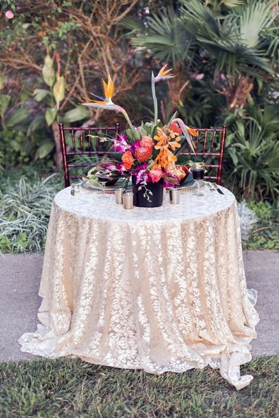 Centerpiece Hawaiian Wedding Flowers