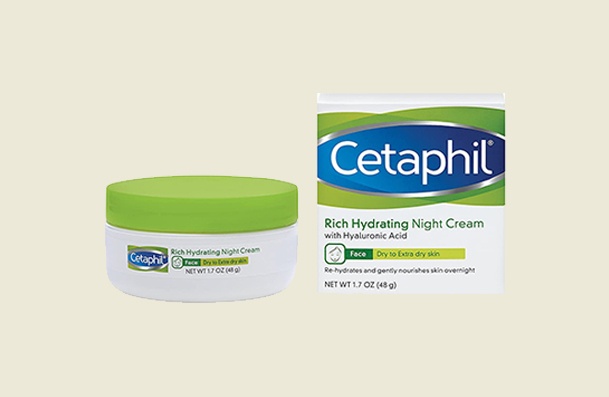 Cetaphil Rich Hydrating Night Cream With Hyaluronic Acid Night Cream For Women