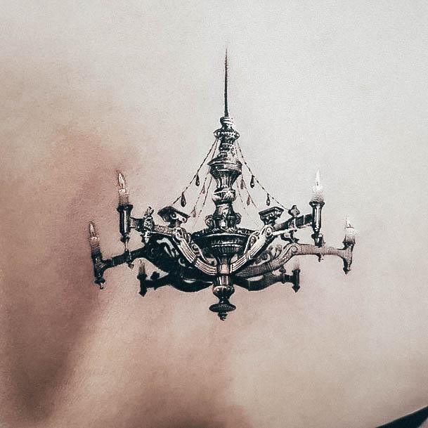 Chandelieric Womens Chandelier Tattoo Designs