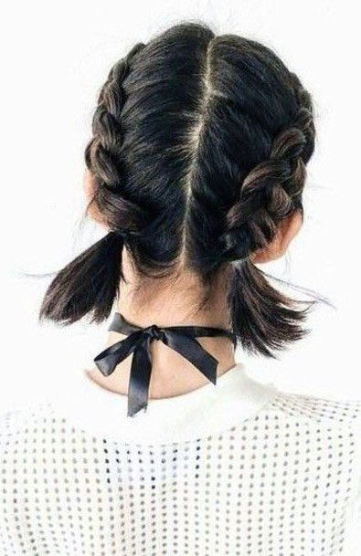 Charming Double Dutch Braided Hairstyle Women