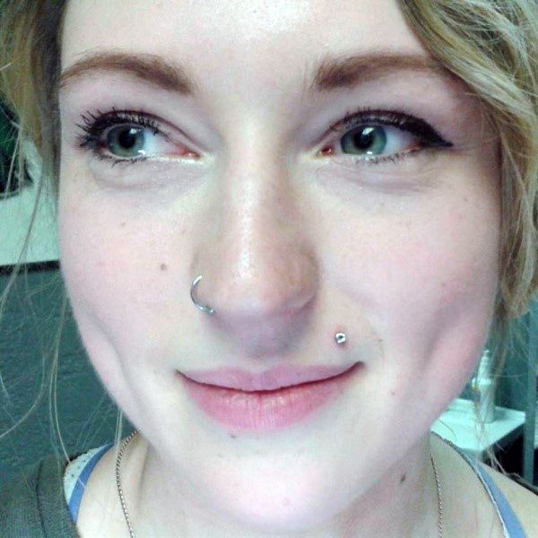 Charming Monroe Andnose Pretty Piercing Idea For Girls