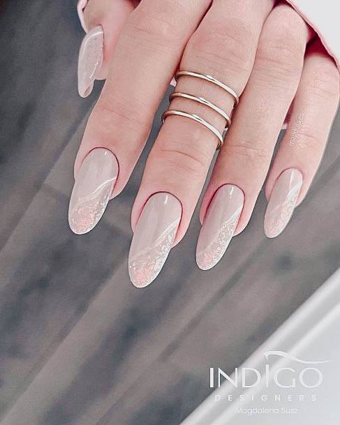 Charming Nails For Women Beige