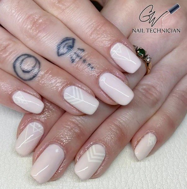 Charming Nails For Women Cream