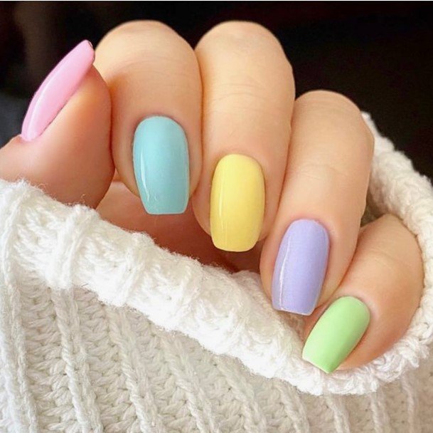 Charming Nails For Women Easter