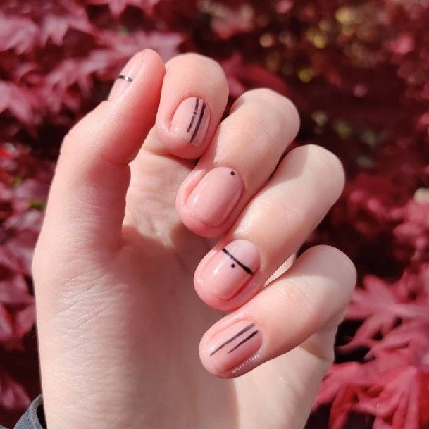 Charming Nails For Women Geometric