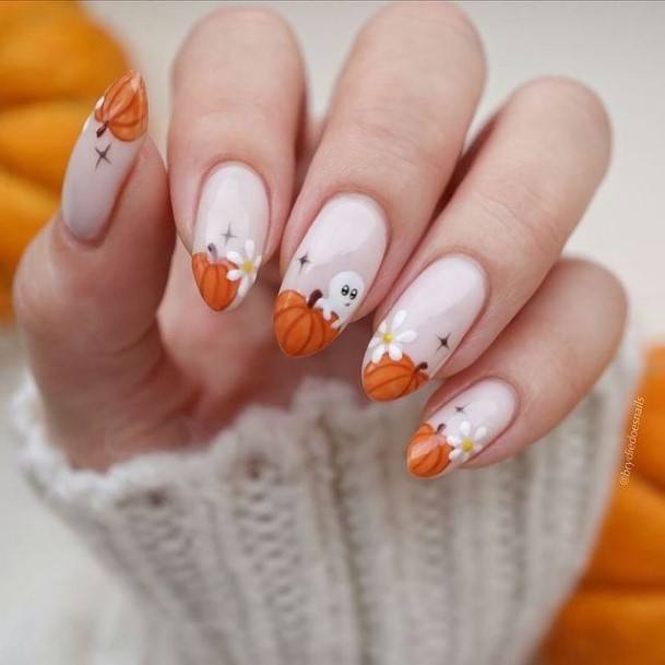 Charming Nails For Women Ghost