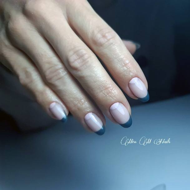 Charming Nails For Women Half Moon