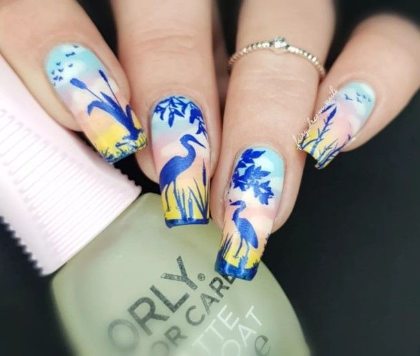 Charming Nails For Women Landscape