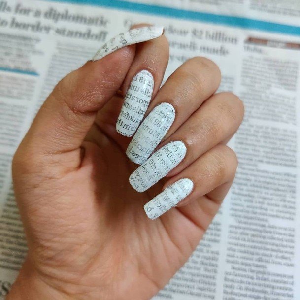 Charming Nails For Women Newspaper