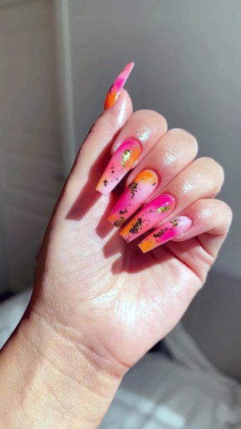 Charming Nails For Women Ombre Summer