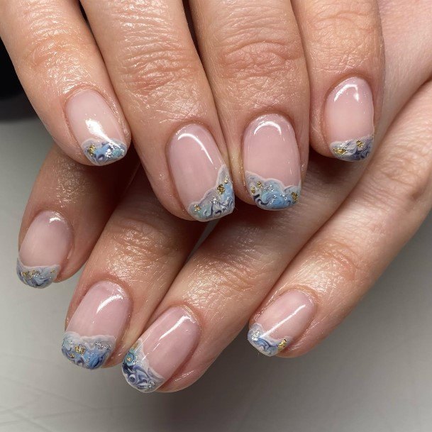 Charming Nails For Women Sea