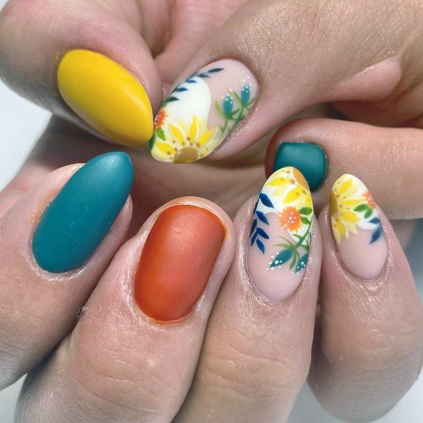 Charming Nails For Women Short Summer