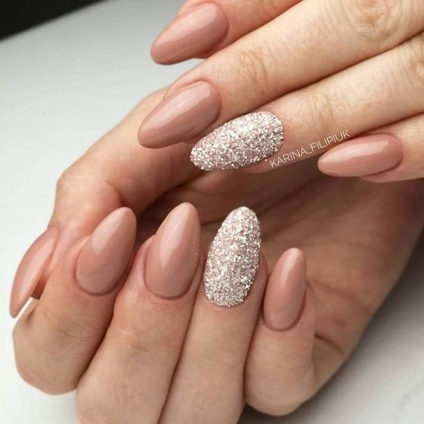 Charming Nails For Women Silver