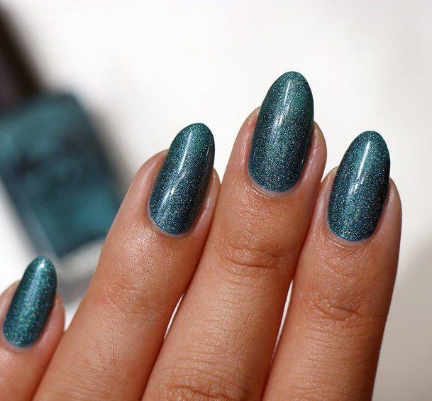 Charming Nails For Women Teal Turquoise Dress