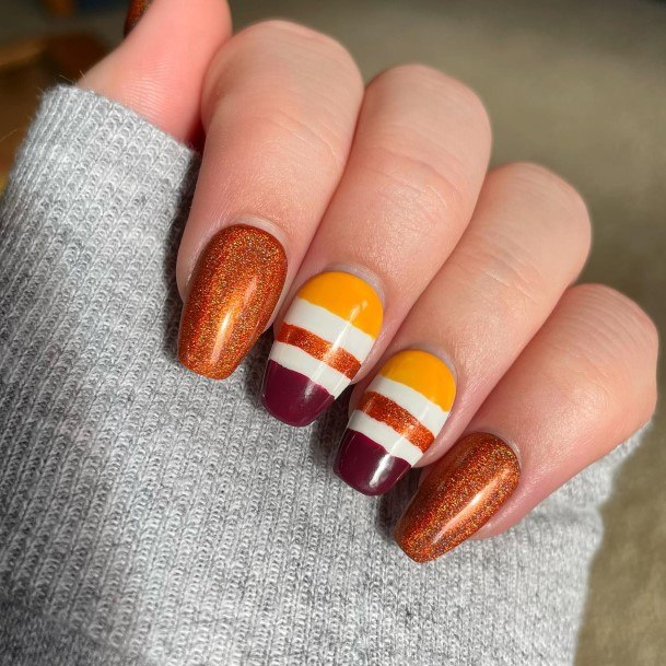 Charming Nails For Women Thanksgiving