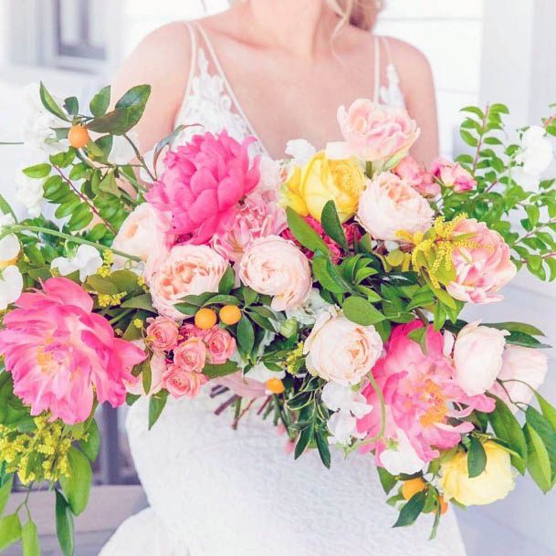 Charming Rose Flowers Spring Wedding